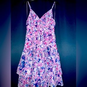 Lavander flower dress